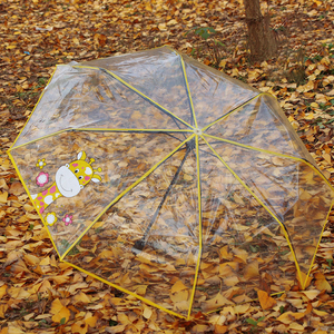 <span class=keywords><strong>Parapluie</strong></span> <span class=keywords><strong>transparent</strong></span> de dessin animé Kawaii WHY425, résistant au vent, automatique, pour hommes, femmes et enfants, <span class=keywords><strong>parapluie</strong></span> pour étudiants - Product Image 3