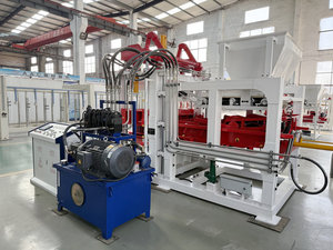 Machine automatique de fabrication de pavés avec moteur et hydraulique 240V/380V, garantie 1 an, plateformes dynamique et statique - Product Image 6