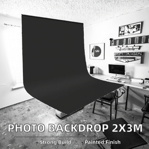Toile de <span class=keywords><strong>fond</strong></span> photo Lejiada 2x3M en mousseline noire, rouge, blanche, grise, verte pour photographes et événements – Arrière-plans pour photos - Product Image 2