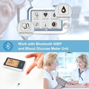 Viatom-Monitor de signos vitales <span class=keywords><strong>para</strong></span> el hogar, Mini medidor de <span class=keywords><strong>glucosa</strong></span> con sonda Spo2, dispositivos de monitoreo de señal Vital, Bluetooth - Product Image 4