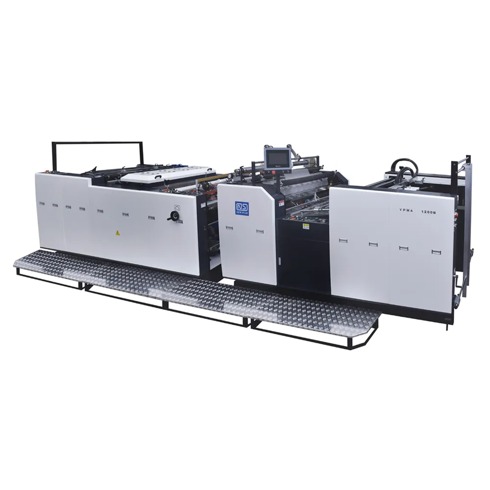 निर्माता YFMA-1080 वानजाउ कागज पूरी तरह से स्वचालित उच्च-गति गर्म Laminating मशीन