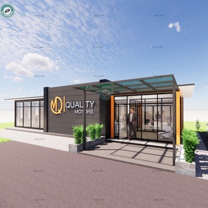 Conteneur modulaire de 88 m², bureau avec salle de bain, espace de travail, conteneur de bureau commun WeWork à porto <span class=keywords><strong>Rico</strong></span> - Product Image 1
