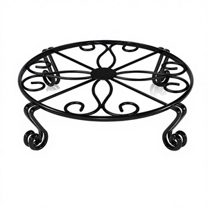 Heavy Duty Modern Minimalist Propagator Kit for Flower Pot Tall Indoor/Outdoor Metal Garden Container with Round Supports - Product Image 2