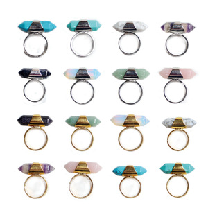 Soporte para Anillo <span class=keywords><strong>de</strong></span> Cuarzo Rosa Chino HZ, Escudo, a Buen Precio, Artesanía <span class=keywords><strong>de</strong></span> Cristal - Product Image 2