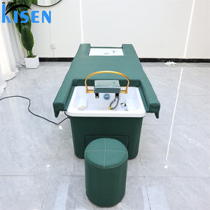 Sillón de Peluquería Multifuncional Kisen, Silla de Spa para Cabeza y Baño de Pies, Silla de Pedicura, Voltaje Universal, Personalizable, Máquina de Salón - Product Image 6