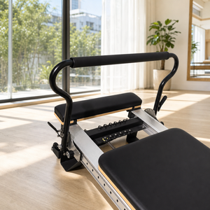 Machine de Pilates Reformer pour Club de Fitness avec Tour et <span class=keywords><strong>Barre</strong></span> Trapèze Réglable pour Studio Commercial, Yoga et Exercices à Domicile - Product Image 3