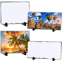 AQM Sublimation Slate Factory Outlet – Plaques photo vierges en ardoise, nombreux modèles, le meilleur cadeau commémoratif DIY par sublimation