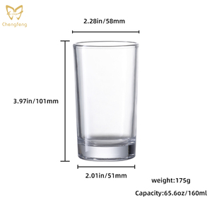 Vasos de Chupito de Vidrio Transparente con Logotipo Personalizado para Vodka, Tequila y <span class=keywords><strong>Ron</strong></span> - Product Image 5