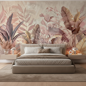 <span class=keywords><strong>Carta</strong></span> <span class=keywords><strong>da</strong></span> <span class=keywords><strong>Parati</strong></span> 3D Autoadesiva Impermeabile <span class=keywords><strong>con</strong></span> Rami di Piante Tropicali e Foglie per Soggiorno, Facile Installazione Fai-<span class=keywords><strong>da</strong></span>-Te - Product Image 2