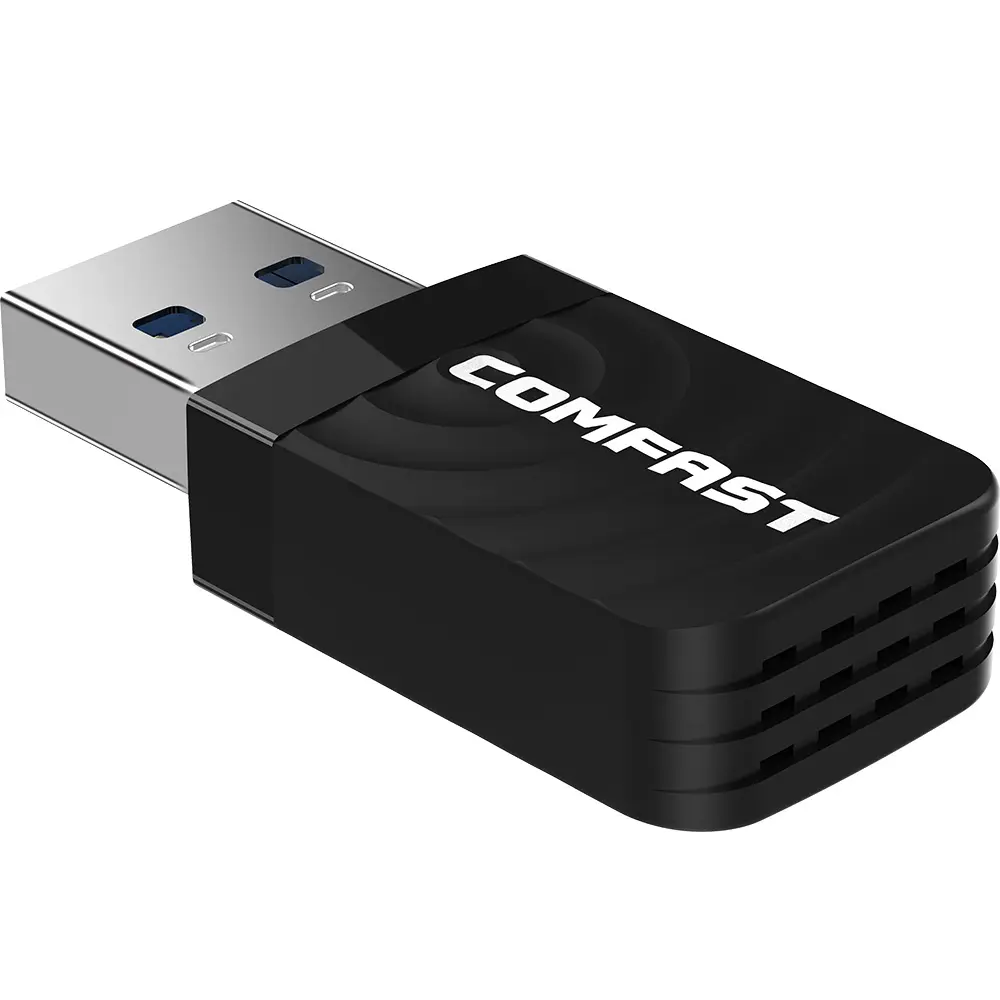 COMFAST 1300M CF-812AC 11b/g/n/ac standart dongle wifi adaptörü sürücüleri dual band wifi güvenlik cihazı