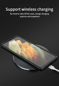 Funda Doble 2 en 1 para <span class=keywords><strong>Samsung</strong></span> <span class=keywords><strong>S21</strong></span> ULTRA S30 Ultra, Protector de Pantalla y Lente, Funda de TPU Antigolpes, Funda <span class=keywords><strong>Original</strong></span> - Product Image 5