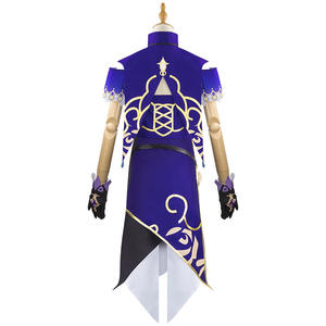 Gran oferta juego Genshin Impact personaje de dibujos animados <span class=keywords><strong>Lisa</strong></span> Minci Cosplay Rose Demon Girl Halloween Girl Castle fiesta de Carnaval - Product Image 4