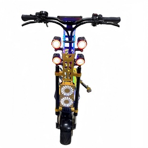 Scooter Plegable para Adultos de 72v 10000w con Tecnología de Sensor de Motor Dual, 100 km/h, con Ruedas Dobles - Product Image 3