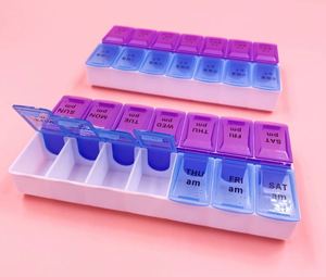 Weekly <b>Pill</b> Organizer Twice-a-Day 1 <b>Pill</b> Organizer <b>Pill</b> <b>Box</b> for Wholesale - Product Image 6