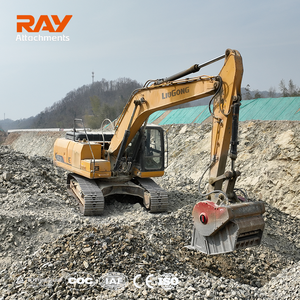 Lampiran ekskavator RMB80 batu penghancur ember rahang pelat konstruksi muatan halus bagian mesin konstruksi - Product Image 5