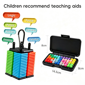 Juego de Mesa Clásico Cinco en Raya para Niños y Adultos, Juego de Gomoku Portátil, Juego de Mesa de Rompecabezas para Exteriores, Juguete para 2-4 Jugadores - Product Image 2