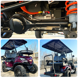 Meilleure vente en gros de voiturette de <span class=keywords><strong>golf</strong></span> électrique pour 4 + 2 places, trottinette de <span class=keywords><strong>golf</strong></span> tout-terrain, rue, juridique, pour 4 personnes - Product Image 3