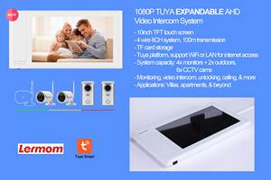 Factory New 10" Doorbell <strong>Door</strong> Viewer Wide Angle <strong>Camera</strong> Video Phone WIFI Visual Electronic Viewer Tuya APP Control - Product Image 5
