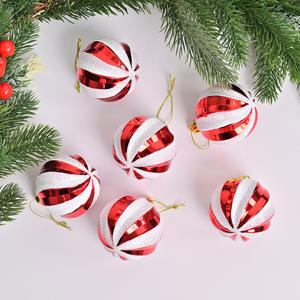 2025 Nueva BOLA DE Navidad brillante impermeable duradera de alta calidad con bola decorativa inastillable para Navidad - Product Image 1