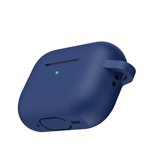 Schutzhülle für AirPods Pro <span class=keywords><strong>2.</strong></span> Generation 2022, Weiche Silikon-Schutzhülle mit Schlüsselanhänger für AirPod Pro 2 - Product Image 3
