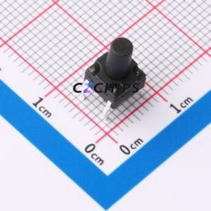 UK-B02123-G9.5-250 Tactile Switch DIP-4P,6.2x6.2mm Switch 2.5N 6.15mm 6.15mm 9.5mm - Product Image 1