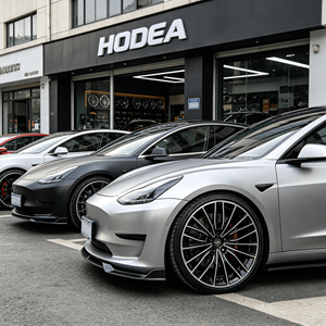 ล้ออัลลอยด์สีดำหน้าเจียร 5x112 สำหรับรถยนต์ไฟฟ้า Mercedes/Tesla/<span class=keywords><strong>BMW</strong></span> น้ำหนักเบา ขนาด 18/19/20/21/22 นิ้ว ขอบล้อฟอร์จสั่งทำพิเศษ - Product Image 5