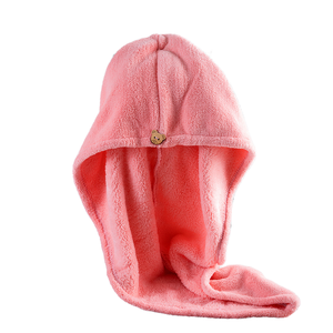 Hộ gia đình đa màu bọc khô đầu mũ Spa sợi nhỏ khô tóc khăn - Product Image 1