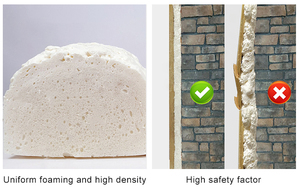 Keo xốp PU gia dụng, dùng được quanh năm, bịt kín các mối nối và vết nứt, độ bám dính cao, dùng cho bê tông, gạch, vữa, gỗ, nhựa, xốp polyurethane - Product Image 5