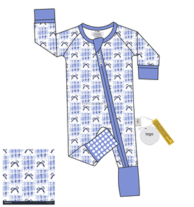 Pyjamas pour enfants à poignées personnalisées, pyjamas unisexes pour bébés, vêtements pour enfants, combinaisons pour bébés, NB-5T - Product Image 5