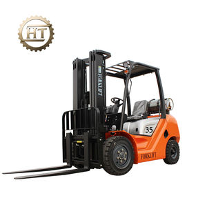 איכות גבוהה כיתה תעשייתית חסינה 3.5ton סולר מלגזה מחסן לוגיסטי - Product Image 4