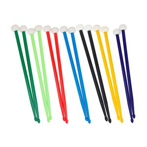 Directo de fábrica Precio al por mayor Percusión Multiusos Tambor de doble cara Timpani Cymbal Mallet Nylon Color Drumstick - Product Image 1