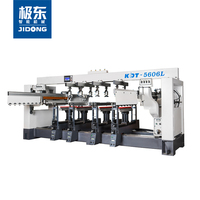 Perceuse à plusieurs rangées automatique servo CNC KDT efficace et précise alésage du bois efficacité supérieure pour la réception des matériaux