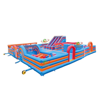 Grand château gonflable en PVC, structure de jeu gonflable commerciale pour extérieur/intérieur, parc d'attractions, jeux aquatiques, structure de jeu personnalisable, certifiée CE
