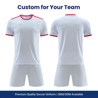 Camiseta de Fútbol Original Personalizada por Sublimación, Malla de Poliéster con Logotipo, Nombre y Número, Camiseta de Fútbol OEM al por Mayor