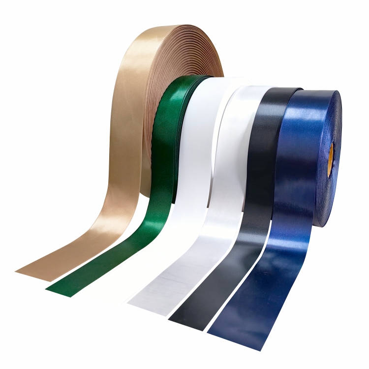 Customized Brand Ribbon Roll Customize Printed Polyester Ribbon with Logo Gift Packaging