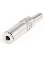 2.5mm 3.5mm 6.35mm MONO/stéréo femelle Jack fil connecteur Audio haut-parleur amplificateur Microphone TS TRS prise femelle Type de soudure