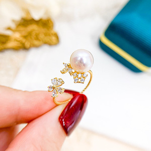 S925 Silver <b>Ring</b> Accessory DIY 10-12mm Beads with 10501 Gun Black Holder Empty <b>Crystal</b> <b>Rings</b> Jewelry for Personalized Design - Product Image 1