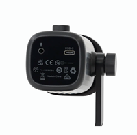 Kit de support de microphone de bureau AMARAN, microphone de bureau sans fil pour l'enregistrement de diffusions en direct, de podcasts et de créations vidéo quotidiennes