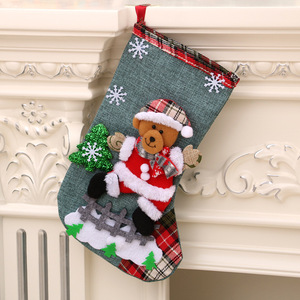 K1084 Calzini Decorazione <span class=keywords><strong>di</strong></span> <span class=keywords><strong>Natale</strong></span> Ornamenti Ciondolo Piccoli Stivali <span class=keywords><strong>Bambini</strong></span> Nuovo Anno Sacchetto <span class=keywords><strong>di</strong></span> Caramelle Regalo Camino Decorazione <span class=keywords><strong>Albero</strong></span> - Product Image 6