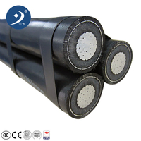 N2XSEY-Kabel 6/10 (12)kV XLPE-isoliertes PVC-Mantel-Kupfer-Stromkabel mit 240 Mm2 Hochspannung kabeln