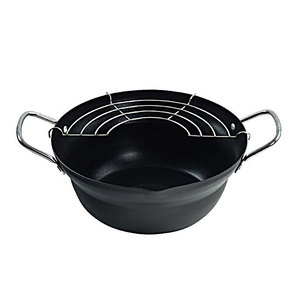 Electric Deep Fryer 21cm 24cm Non-Stick <b>PTFE</b> Multi-Functional Pot For Kitchen Household Use - Product Image 4