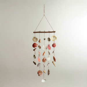 Handmade Natural Seashell <b>Wind</b> <b>Chime</b> Coastal Boho Hanging Ornament for Home Garden Balcony Decoration Wholesale Vietnam - Product Image 1