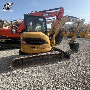 Mini-excavatrice sur chenilles d'occasion CAT305C, 5 tonnes, godet de 0,2 m³, marque japonaise d'origine, petite excavatrice de chantier, faible nombre d'heures, bon état - Product Image 2