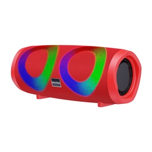 Enceinte Bluetooth KAKUSIGA 10W Rouge avec radio FM, portable, pour utilisation en extérieur - Product Image 1
