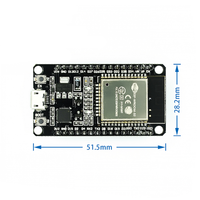 Papan Pengembangan ESP32 Tipe-C/Micro WiFi Bluetooth Daya Ultra Rendah Dual-core ESP-32 ESP-32S Mirip dengan ESP8266