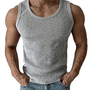 <b>Men</b> Tank Top Sleeveless Bodybuilding Shirt Gym Workout Fitness Sportswear Breathable Summer Training <b>Vest</b> - Product Image 1