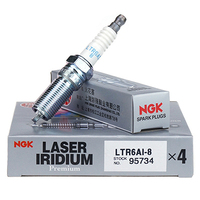 Fournisseur en gros NGK Bougie d'allumage NGK vérifiée par Alibaba 95734 LTR6AI-8 OEM 9A6G-12405-AA 5215216 AJ813092 L3Y3-18-110 9016