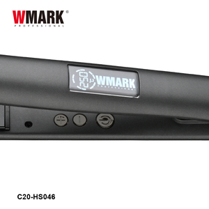 Plancha de Pelo Eléctrica WMARK C20-HS047 EU con Pantalla LCD, Placas de Titanio, Temperatura Máxima de 250°C, Estilizador de Pelo para Hotel - Product Image 2