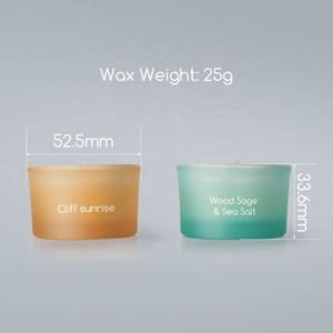 Vente en gros de bougies de Noël parfumées en cire de soja, ensemble de 7 bougies parfumées de luxe, coffret cadeau - Product Image 6