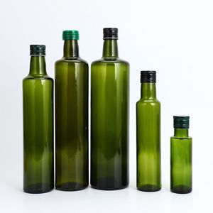 Sang trọng 500ml Vòng tái sử dụng Flint Glass rượu chai với gỗ vít cap và nút chai hàng đầu độc đáo cho Champagne Gin Vodka - Product Image 4